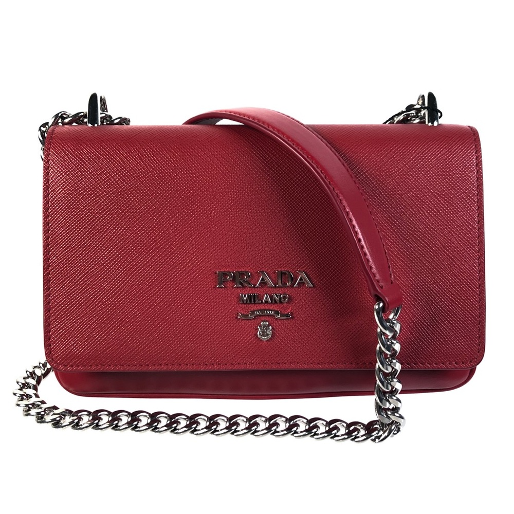 NEW PRADA Saffiano Leather Crossbody Bag